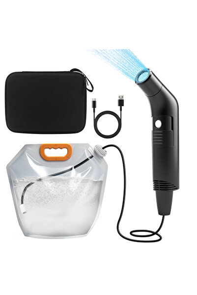 JOGAMS Portable Electric Travel Bidet Set with 5L Foldable Water Bag & Rechar...