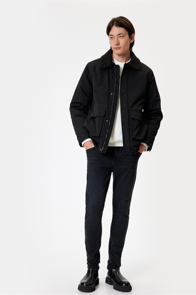 Koton Erkek Jean Pantolon 5Wam40172Nd SİYAH