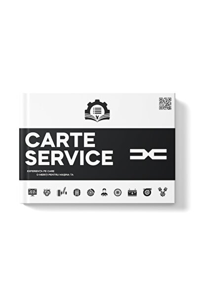 OEM Dacia New Service Book, 70 pages