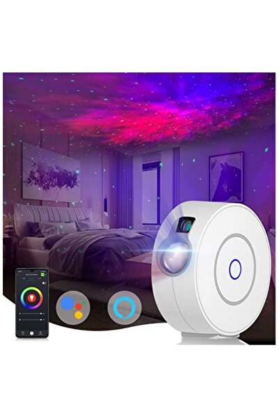 Arabest جهاز عرض سمارت جالاكسي، جهاز عرض ليلي بإضاءة LED على شكل سماء مرصعة ب...