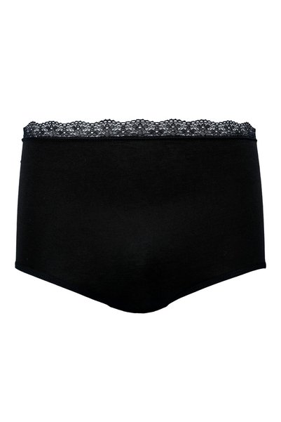 Bolero Women's Lace 3-Piece High Waist Panties Black