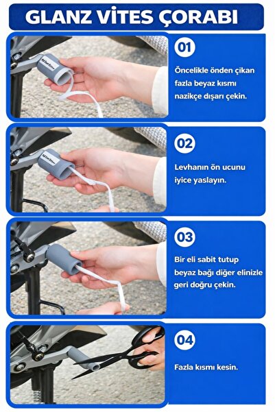 Glanz Vites Çorabı Motosiklet Ayakkabı Koruma Pedi Motor Vites Pedi Vites Değiştirici