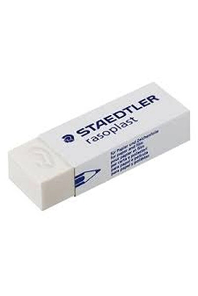 Staedtler Large Rasoplast Pencil Eraser 10pcs- White