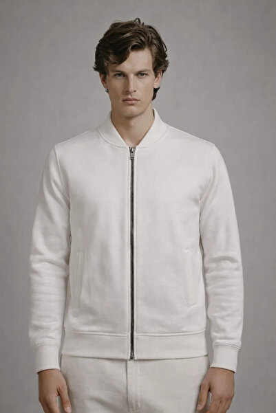 COMBİNE MİCHAİL Чоловічий повсякденний піджак з двома кишенями, екрю