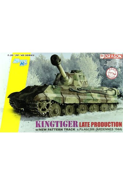 Genel Markalar 6900 1/35 Ölçek, King Tiger s.Pz.Abt.506 (Ardennes 1944) Tankı...