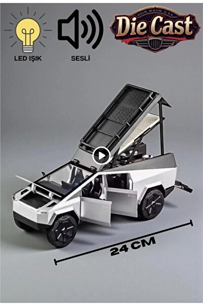 Hepsilazım Oyuncak Metal Araba DieCast Sesli Işıklı Çek Bırak Kapısı Açılan M...