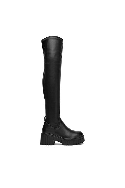 DeeZee musketeer boots woman black 13277-4