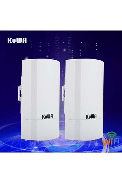 KuWFi Outdoor Wireless Bridge, 2.4G 300Mbps WiFi Access Point