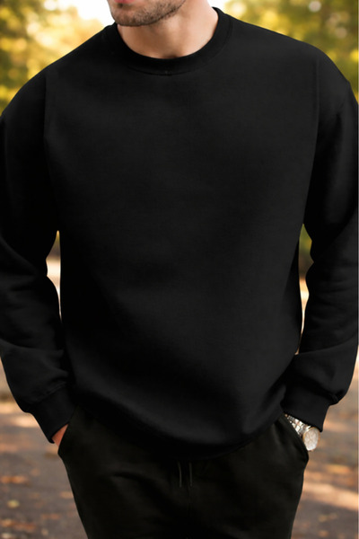 Pink Sky Unisex oversized Βαμβακερό με τύπωμα Φούτερ