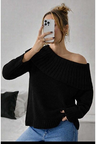 CEMKA KADIN MADONNA YAKA ŞARDONLU KAZAK