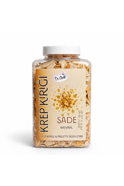 Dr. Gusto Krep Kırığı Sade 150 GR – Waffle, Pancake ve Tatlılar İçin Çıtır Dekor