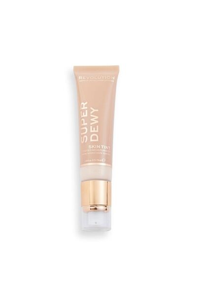 MAKEUP REVOLUTION , Superdewy, Dewy Finish, Ενυδατική Κρέμα με Χρώμα, Ελαφριά...