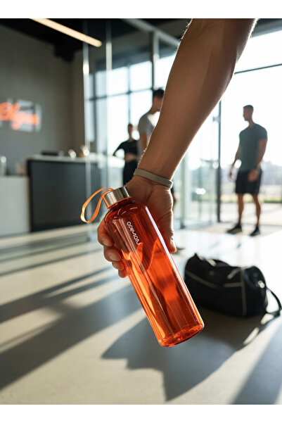 Nohiko Glass Flask 1000 ml – Water Flask |   Leak-Proof & Bpa Free |   Drawst...