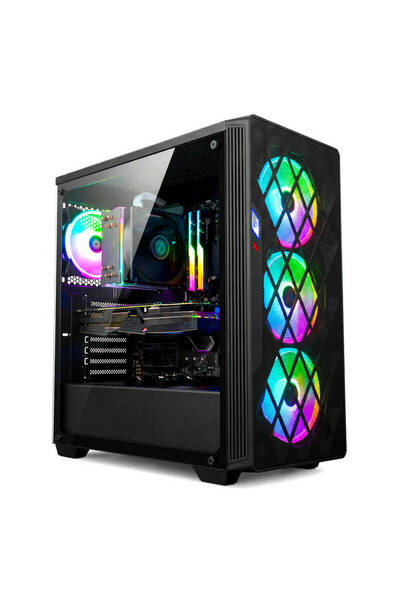 XASER Xsr1243 i3 6100 16GB Ram 512GB SSD 4GB GT740 Oyuncu Tavsiye Sistem