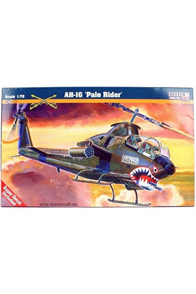Mistercraft B002 1/72 Ölçek, AH-1G (Pale Raider) Helikopter, Plastik Model kiti