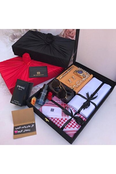 Givenchy Luxury Men's Gift Box from with Shemagh, Watch, Glasses, and Dior Pe...