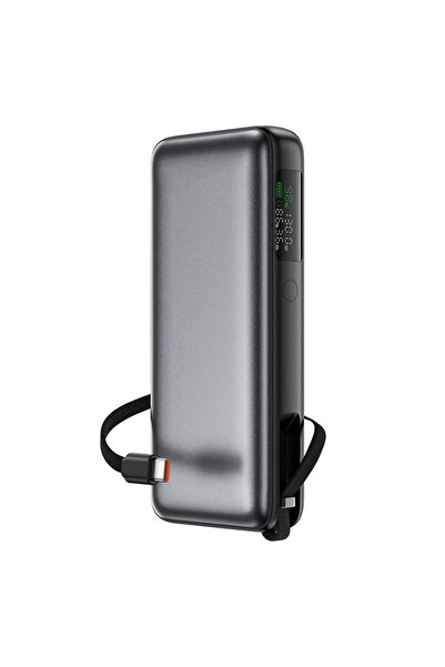 Acefast Baterie externă 20000mAh, 130W PD cu cablu Type-C, încărcare rapidă b...