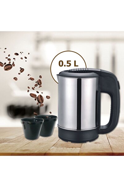 OEM Electric Thermos, Car Kettle with 2 Cups, 12 V Power, 250 W, 500 ml Volume