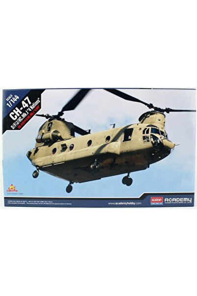 Academy Academy12624 1/144 Ölçek, CH-47D/F/J/HC.Mk.1 (4 nations) Askeri Helik...