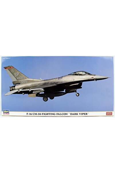 Hasegawa 7522 1/48 Ölçek, F-16CM-50 Fighting Falcon (Dark Viper), (Limited Ed...