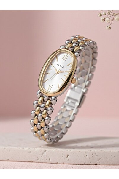 Homies ساعة يد نسائية - منتج أصلي - هدية سوار - مقاومة للماء 3 ATM