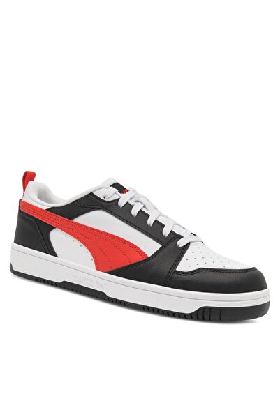 Puma Teniși băieți Rebound V6 Lo J albi