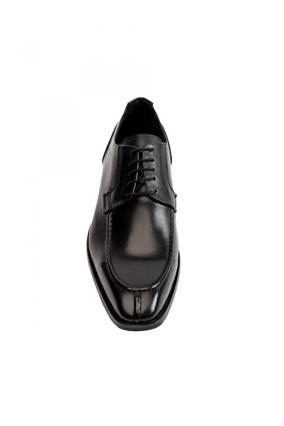 Evanto Shoes Pantofi de piele pentru bărbați Derby Textured Black