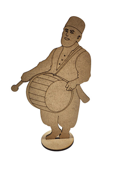 toptanetkinlikboyama Ramazan Davulcusu Ahşap Boyama Seti | Çocuklar İçin Eğit...