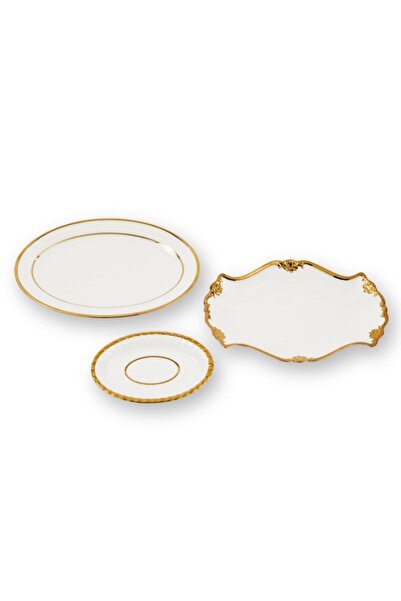 Pols Potten Golden Finds Serving Set