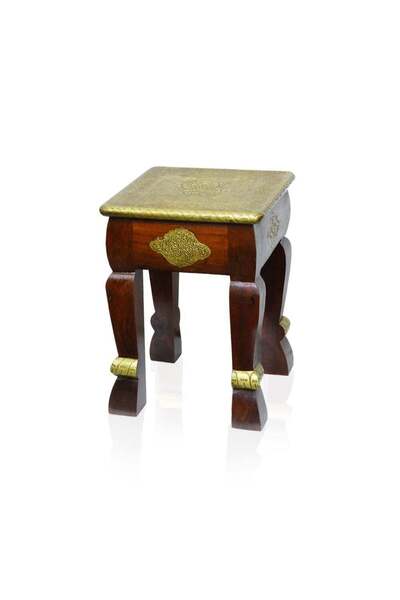 Generic Handmade Oriental Opium Table Brass