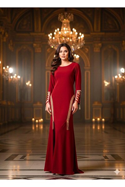 SERA Red dress, Korean Christian fabric