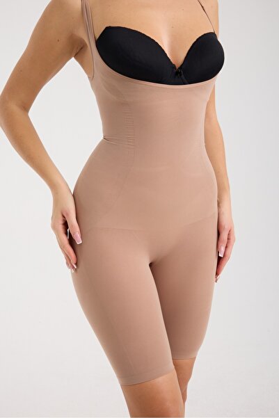 Esbersi Instantly Slimming 2 Sizes Full Length Underbust Strappy Shorts Corse...