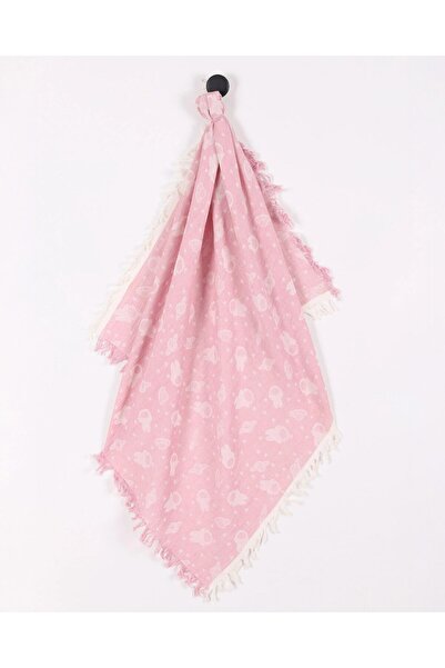 Ege Bebek Astranot Printed Single Layer 110X90 cm Luxurious Muslin Blanket wi...