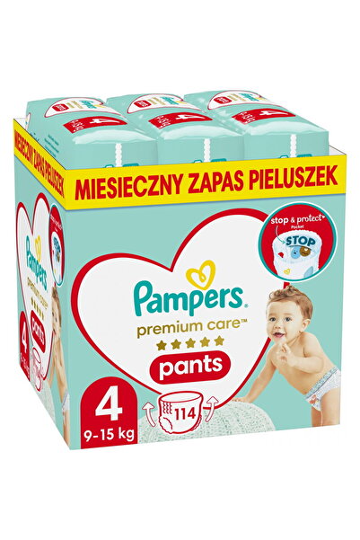 Pampers 8006540490938, number 4 9-15 kg 114 pieces