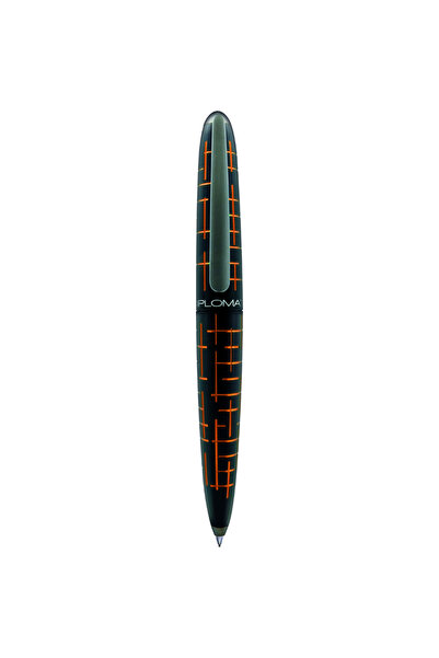 Diplomat Easyflow Elox Matrix pen - black orange
