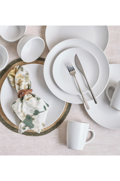 Boris 16-Piece Ceramic Dinner Set - Serves 4