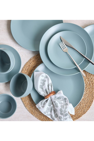 CAI 12-Piece Ceramic Dinner Set - Serves 4