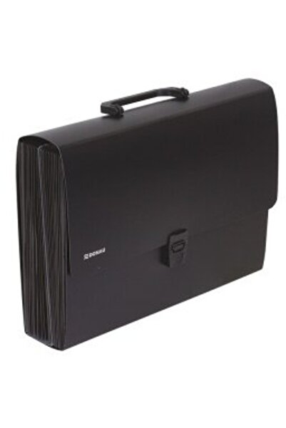 donau Organizer briefcase with bellows, with 24 compartments, mechanism closu...