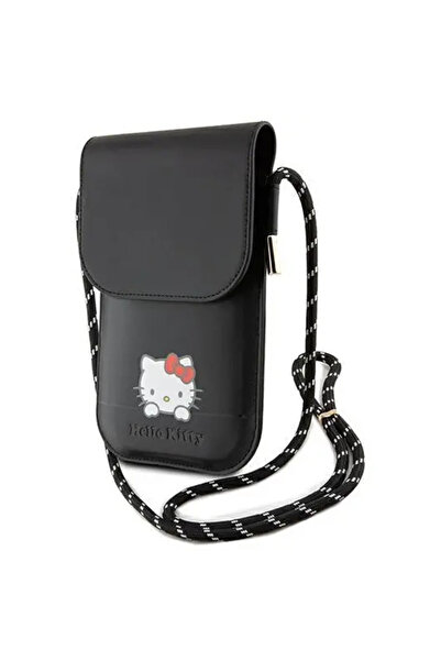 Hello Kitty Leather Daydreaming Cord bag - black