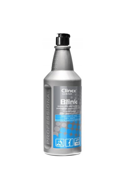 Clinex Alcohol solution for cleaning waterproof surfaces, 1 liter, Blink