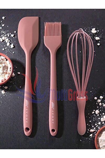 Multiamo Heat-Resistant Silicone Large Size Dessert-Pastry Preparation Set Po...