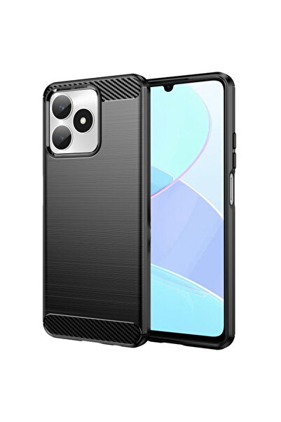 Techsuit Husa pentru Realme C51 / Note 50 - Carbon Silicone - Black