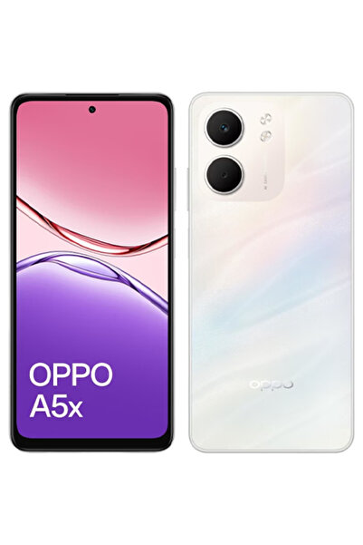 OPPO A5x 128GB 4GB RAM Dual SIM Laser White