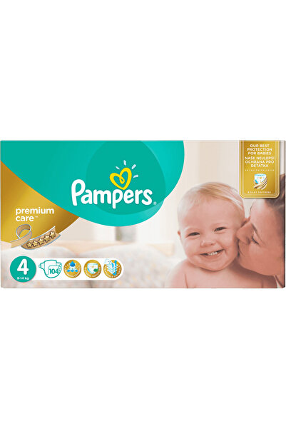 Pampers Premium Care 4 Mega Box 104 pcs