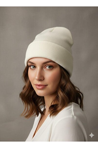 sema aksesuar Unisex Winter Knitwear Plain Beanie - Hat - Valentine's Day Gift