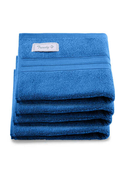 BYFT Home Trendy منشفة يد 50 × 90 سم، 550 غرام/متر مربع، قطن 100%، عالية الام...