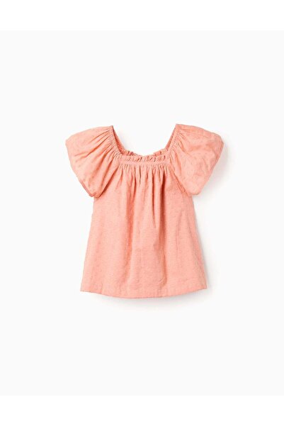 Ziddy SS TOP SWISSDOT, LIGHT ORANGE, 6/7