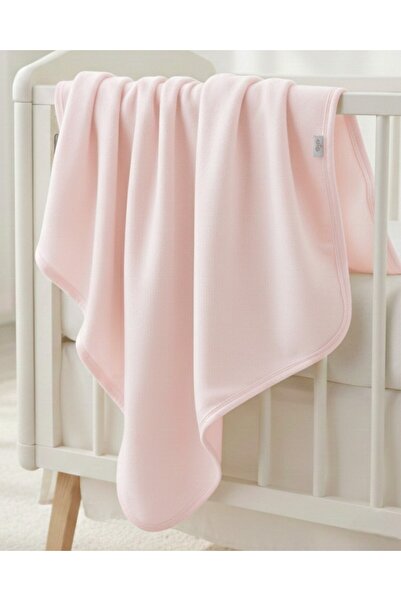 Ege Bebek Sade Polar Kenarları Piped Blanket Width: 84 cm Length: 87 cm R2165