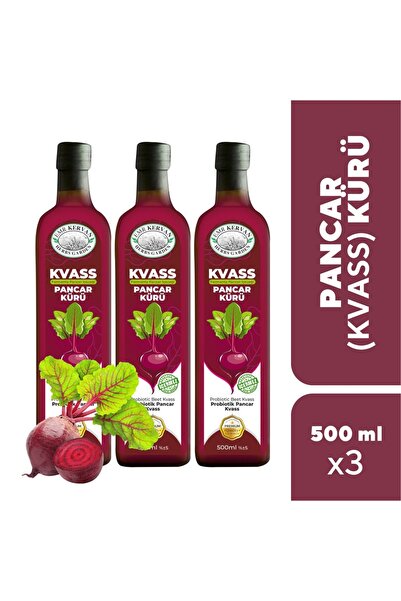 Emr Kervan Herbs Garden Fermente Probiyotik Pancar Kvass –Günlük Enerji ve Si...