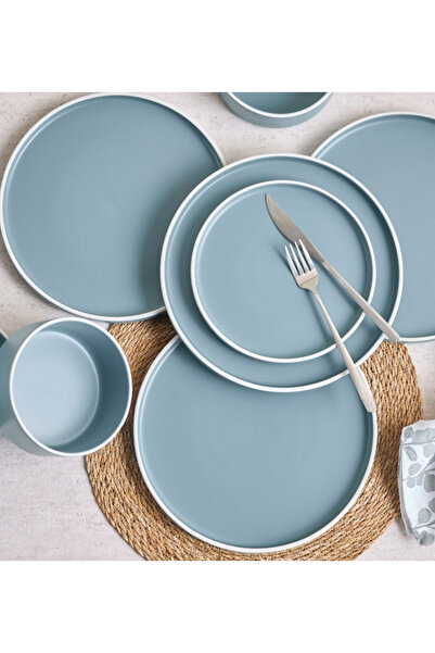 Lizzy 12-Piece Ceramic Dinner Set - Serves 4